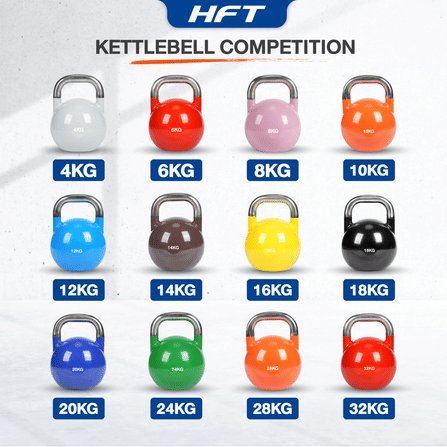 เคตเทิลเบล HOMEFITTOOLS เกรดยิม 32 KG_4